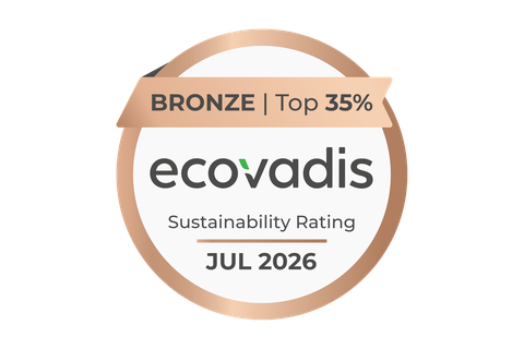 Bronzemedaille von Ecovadis