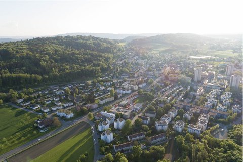 Luftaufnahme Gemeinde Regensdorf