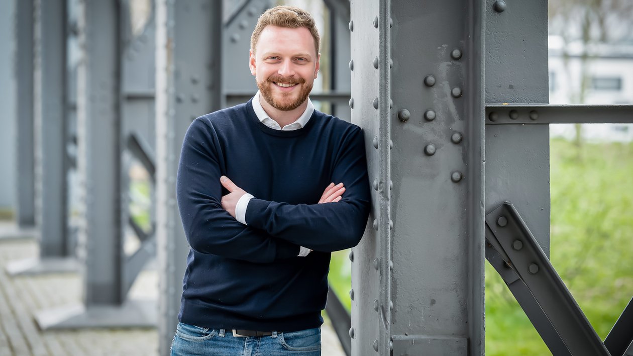 Lucas Althammer, Co-CEO von Service for Charger, das vom Smart Energy Innovationsfonds von Energie 360° unterstützt wird
