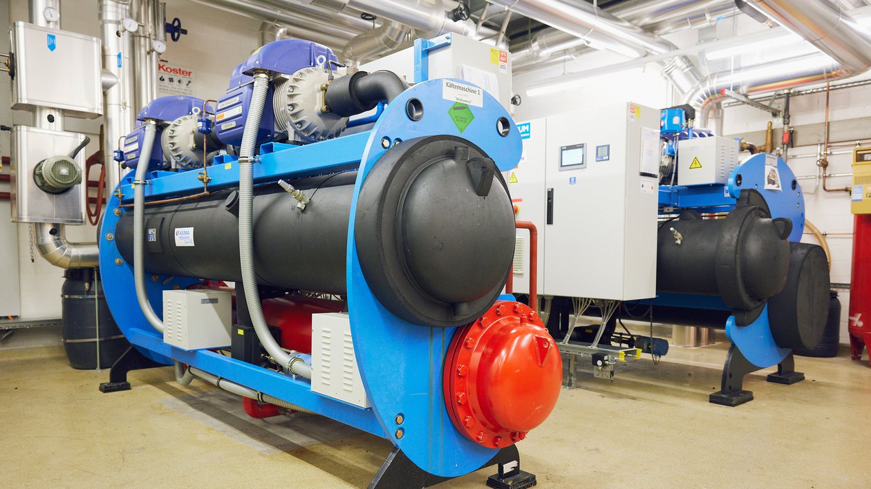 Les machines frigorifiques électriques de la clinique Schulthess