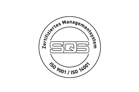 Logo der ISO-Zertifizierung 14001