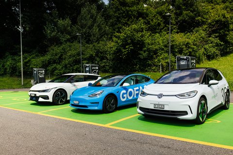 Führende E-Mobilitätsgruppe in der Schweiz: Energie 360°, Move, Gofast, und Swisscharge