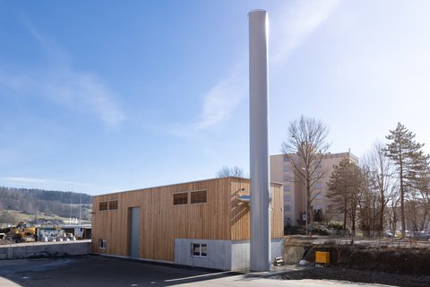 Centrale de chauffage du réseau de chauffage d’Embrach Nord