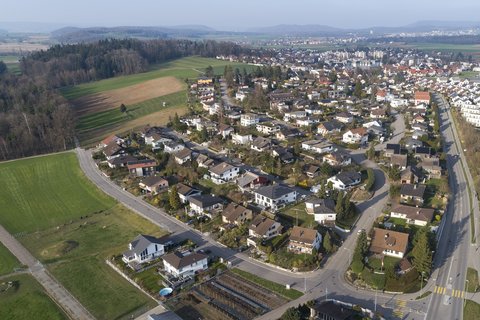 Luftaufnahme Gemeinde Niederhasli