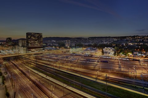 Blick auf den Hauptsitz von Energie 360°