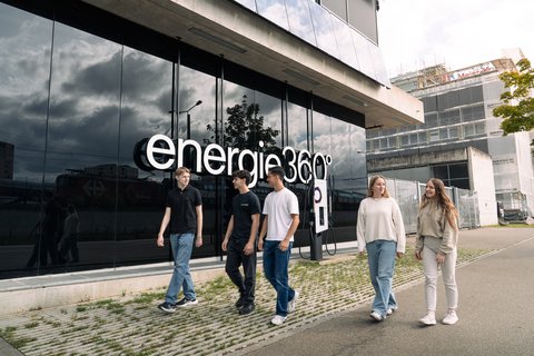 Lehrstellen bei Energie 360°: Fachwissen und praktische Fähigkeiten erlangen.