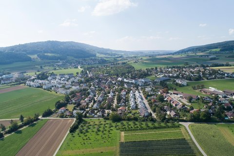 Luftaufnahme Gemeinde Steinmaur