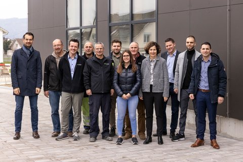 Ein grosses und kompetentes Team steht hinter dem Energieverbund Embrach Breiti West.