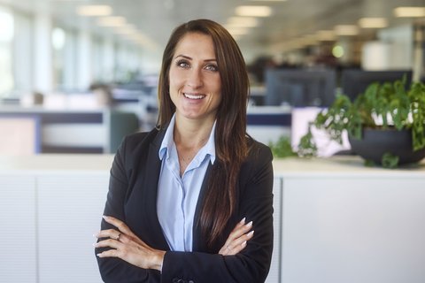 Giada Rapaglià dans son bureau chez Energie 360°