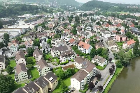 Luftaufnahme Stadt Adliswil