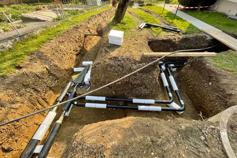 Canalisations souterraines de chauffage urbain