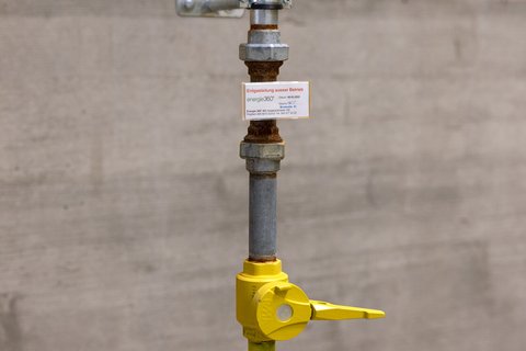 Sinnbild Gasnetzstillegung