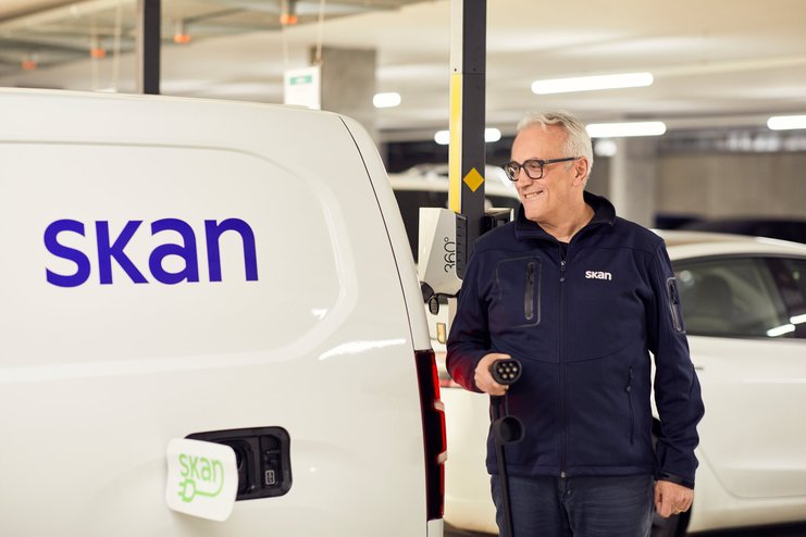 Ladeinfrastruktur für die Skan AG